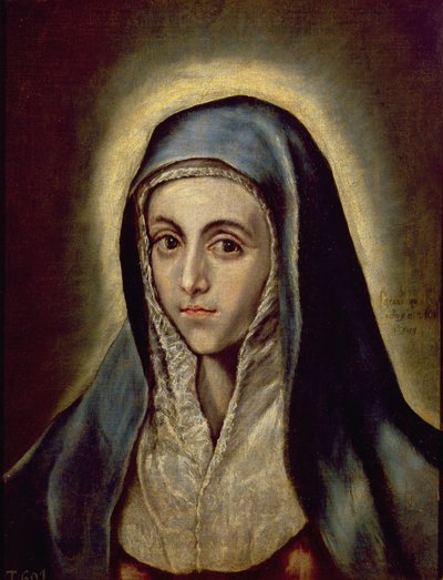 The Virgin Mary by El Greco